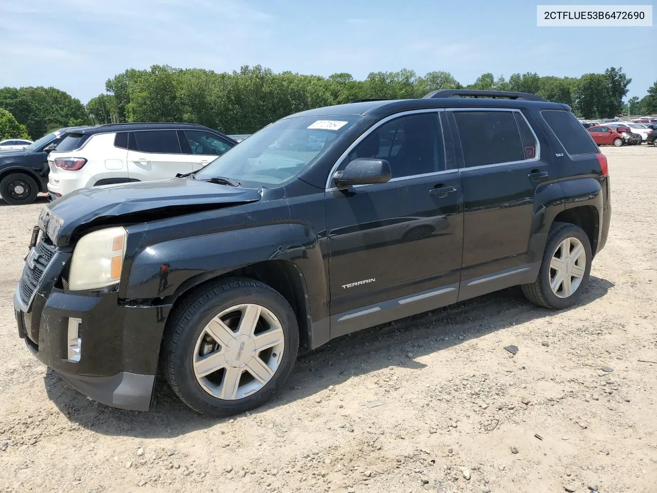 2011 GMC Terrain Slt VIN: 2CTFLUE53B6472690 Lot: 61101654