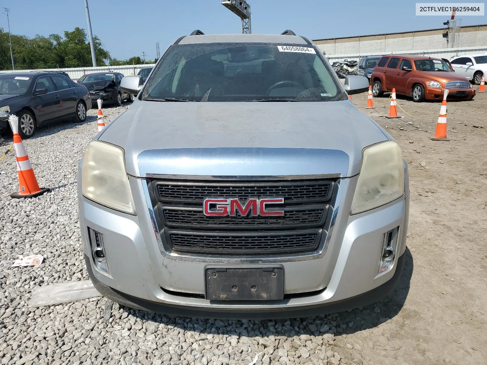 2011 GMC Terrain Slt VIN: 2CTFLVEC1B6259404 Lot: 64058064