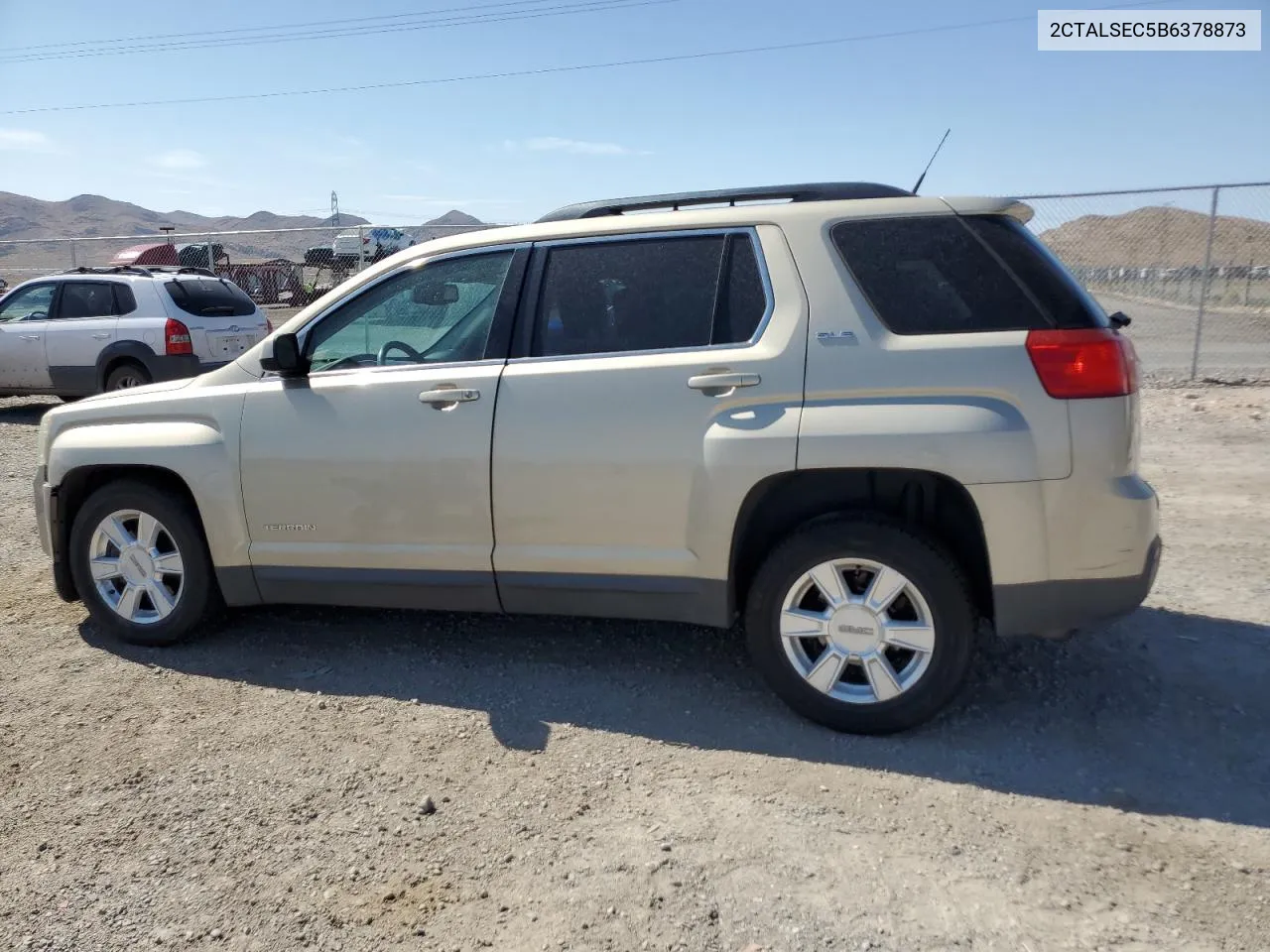 2011 GMC Terrain Sle VIN: 2CTALSEC5B6378873 Lot: 66351734