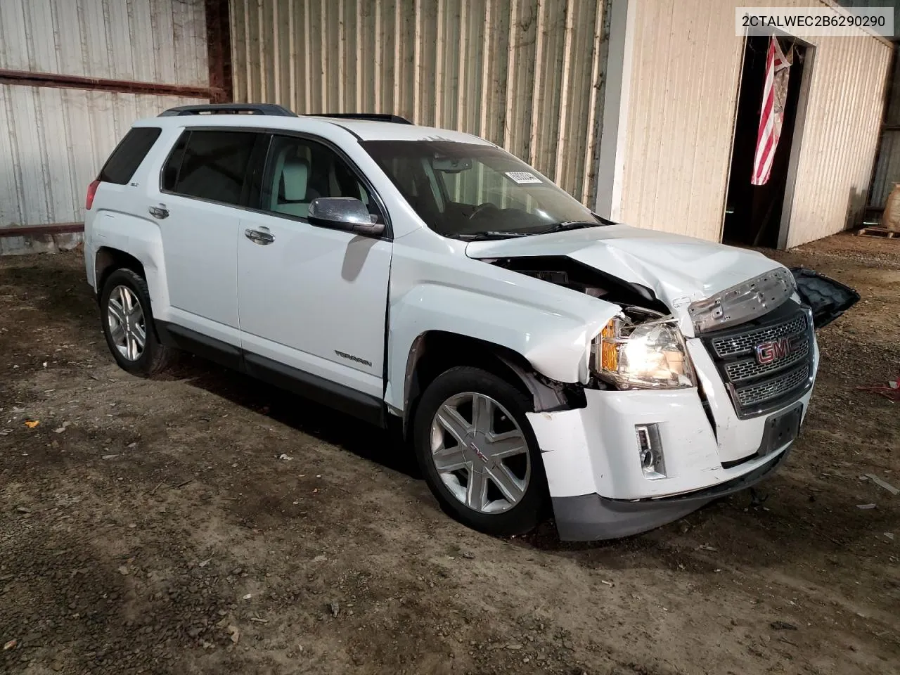 2011 GMC Terrain Slt VIN: 2CTALWEC2B6290290 Lot: 69030344