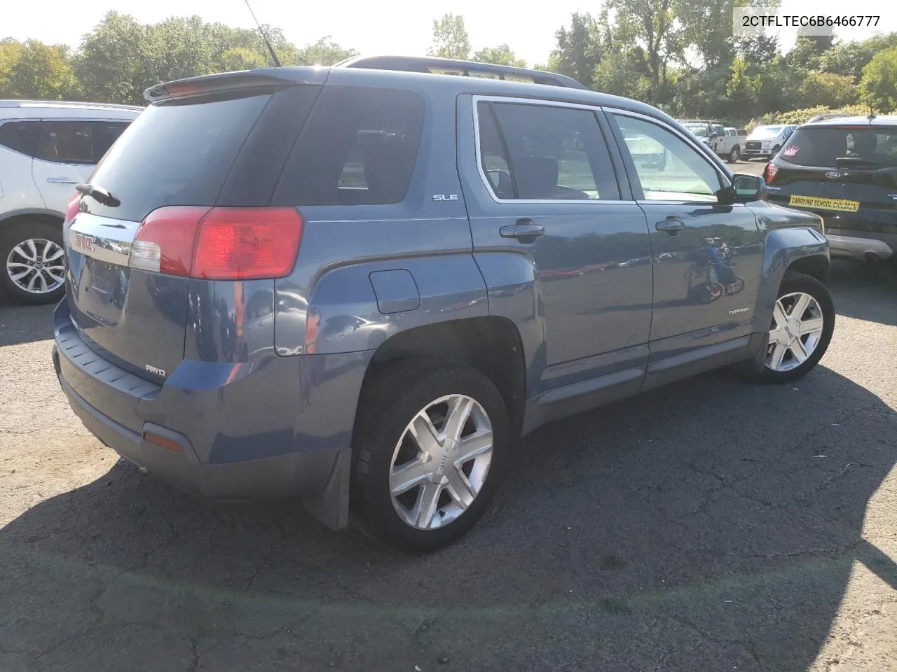 2011 GMC Terrain Sle VIN: 2CTFLTEC6B6466777 Lot: 71225184