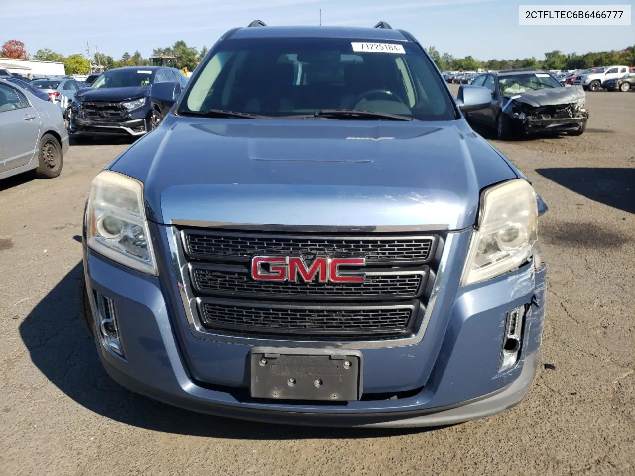 2011 GMC Terrain Sle VIN: 2CTFLTEC6B6466777 Lot: 71225184