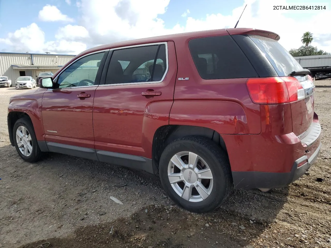 2011 GMC Terrain Sle VIN: 2CTALMEC2B6412814 Lot: 72504454