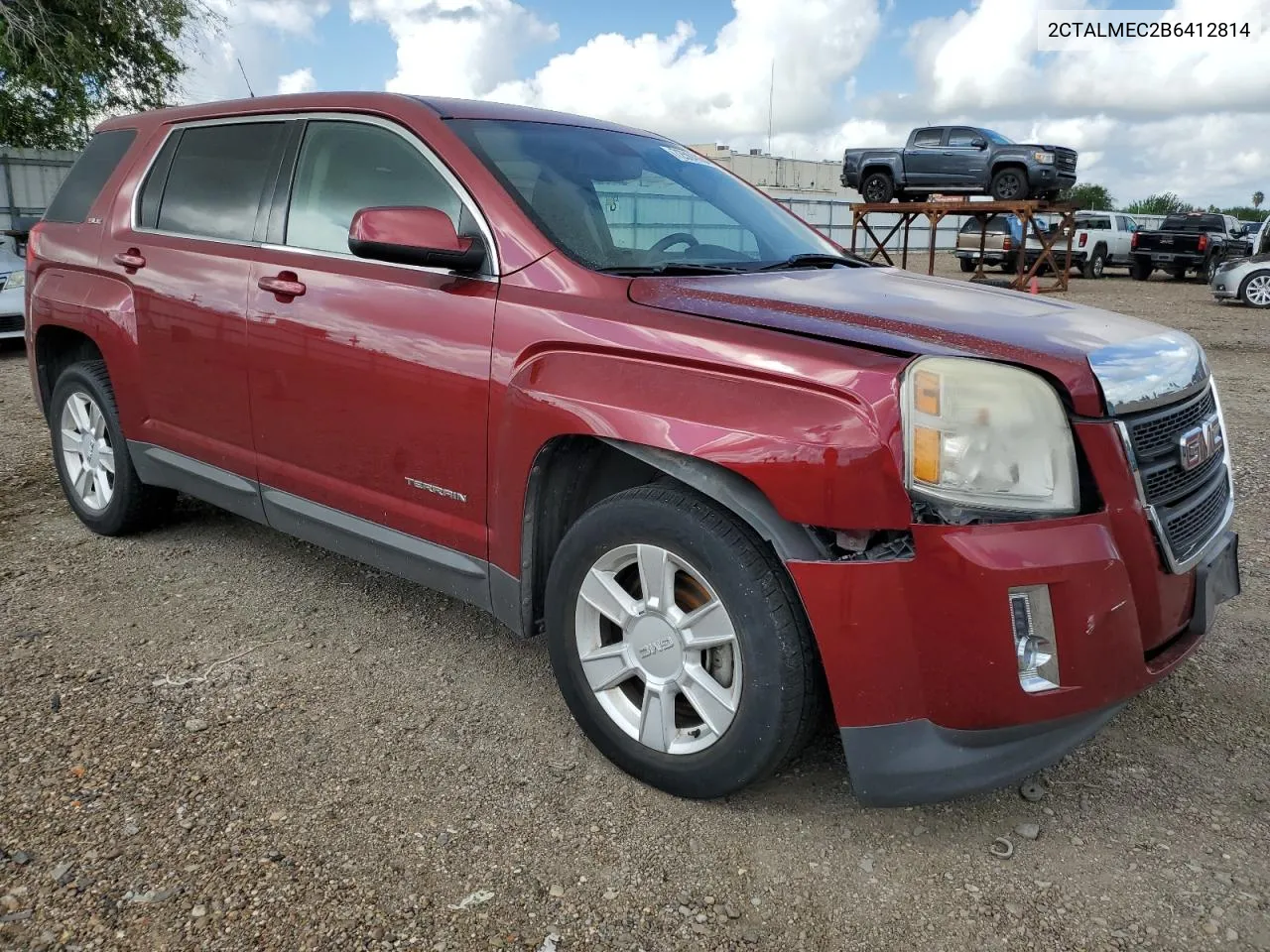 2CTALMEC2B6412814 2011 GMC Terrain Sle