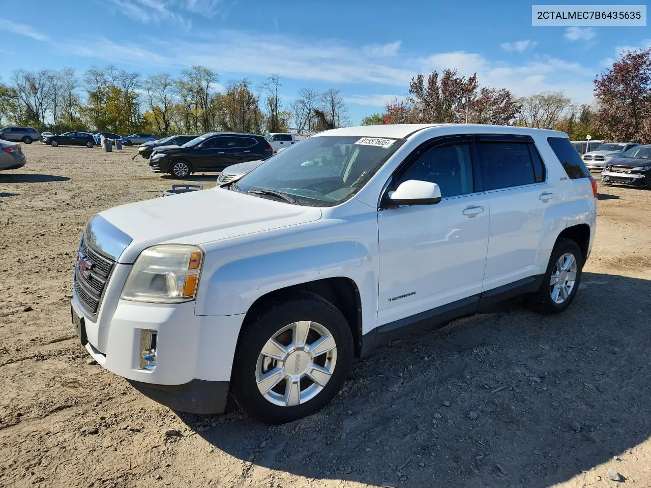 2CTALMEC7B6435635 2011 GMC Terrain Sle