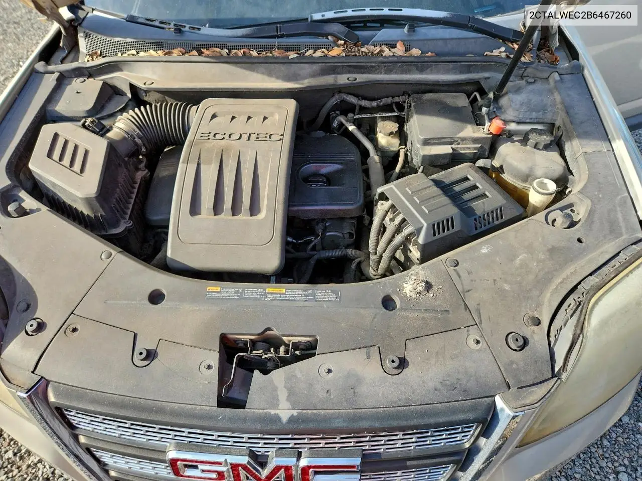 2CTALWEC2B6467260 2011 GMC Terrain Slt