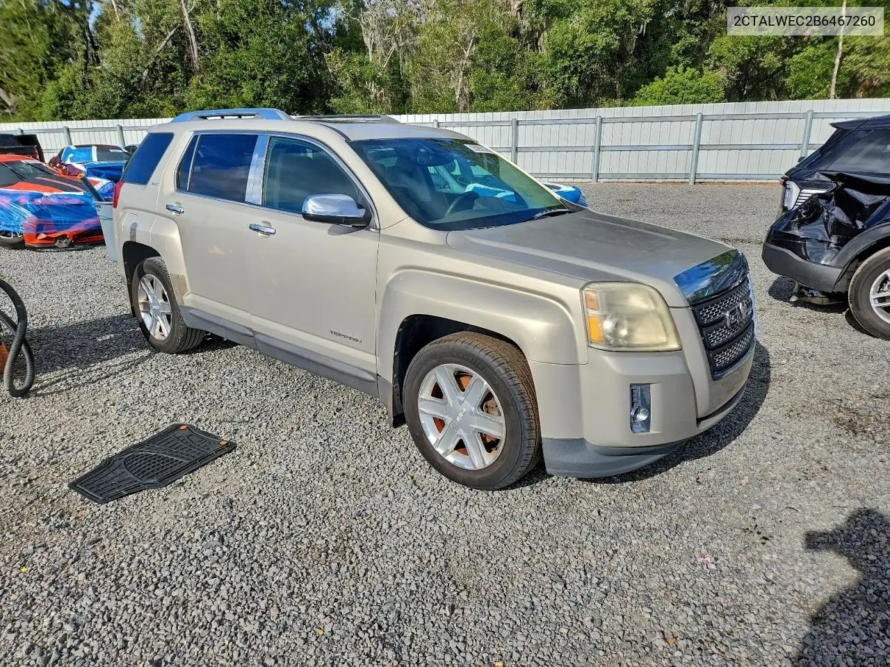 2CTALWEC2B6467260 2011 GMC Terrain Slt