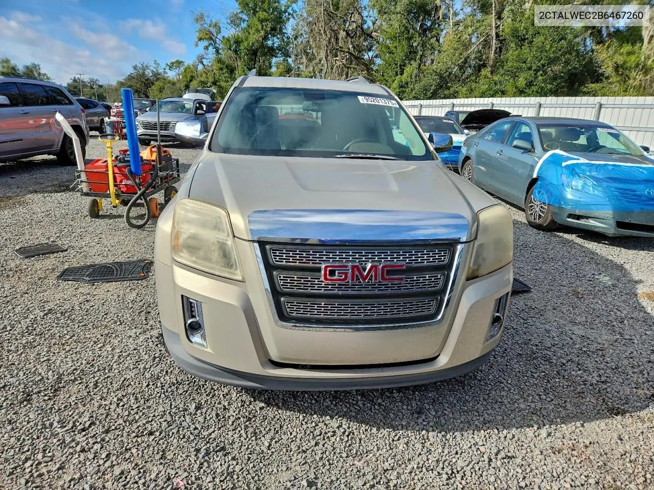 2CTALWEC2B6467260 2011 GMC Terrain Slt