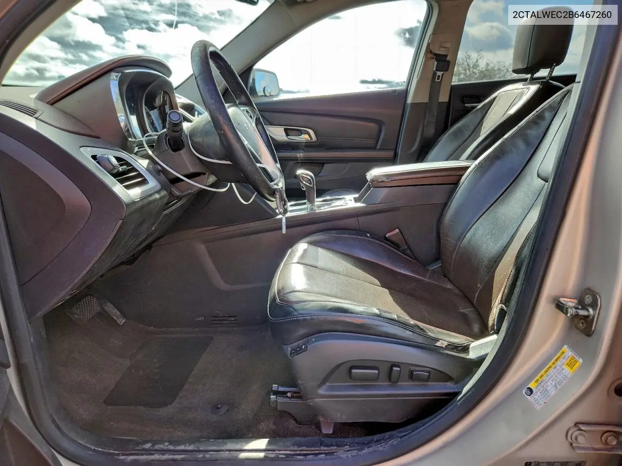 2CTALWEC2B6467260 2011 GMC Terrain Slt