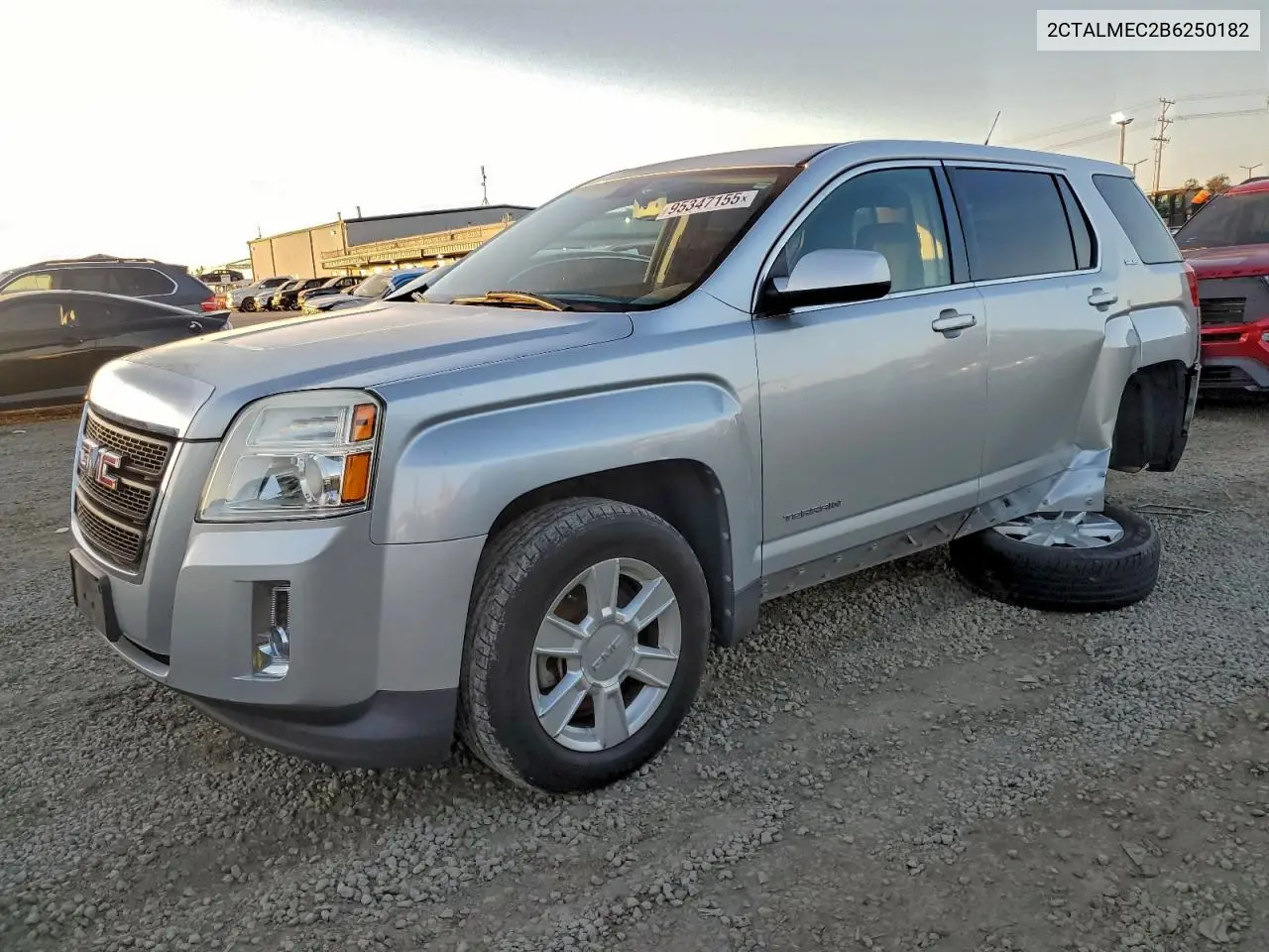 2CTALMEC2B6250182 2011 GMC Terrain Sle