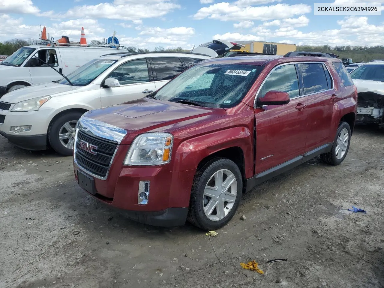 2GKALSEK2C6394926 2012 GMC Terrain Sle