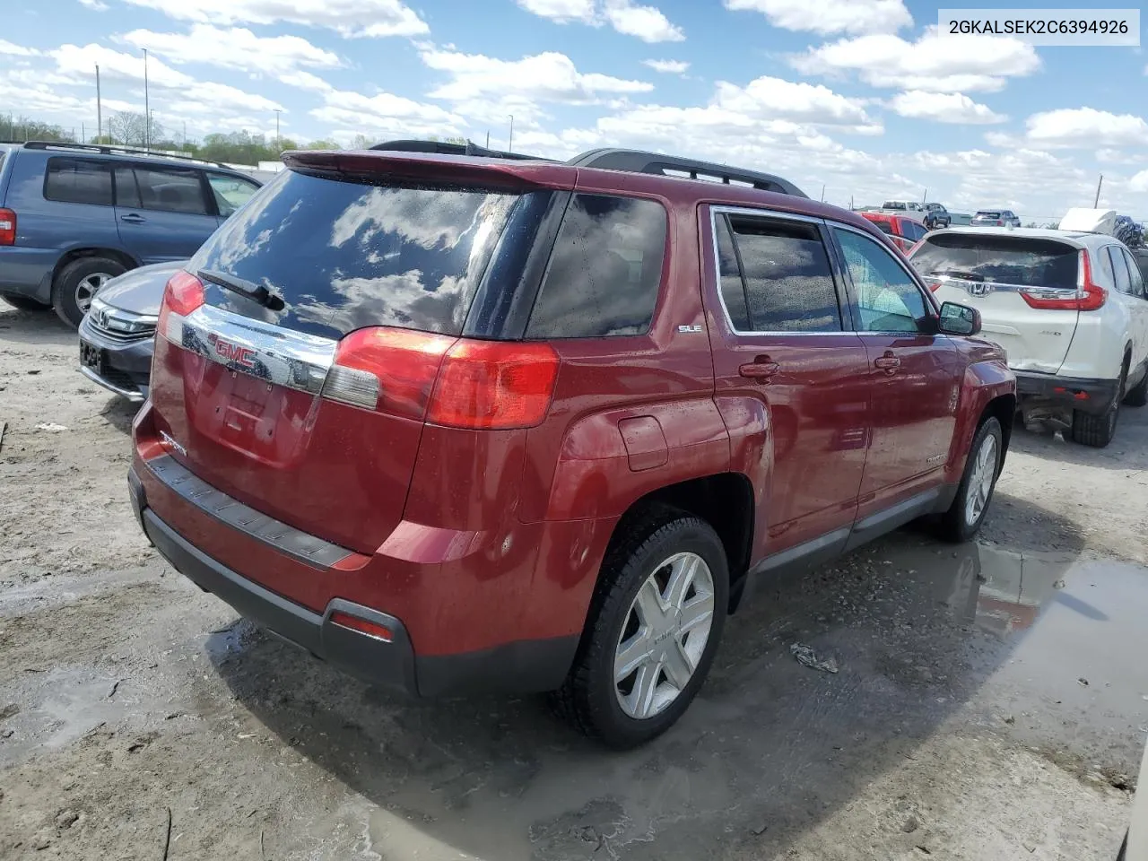 2GKALSEK2C6394926 2012 GMC Terrain Sle