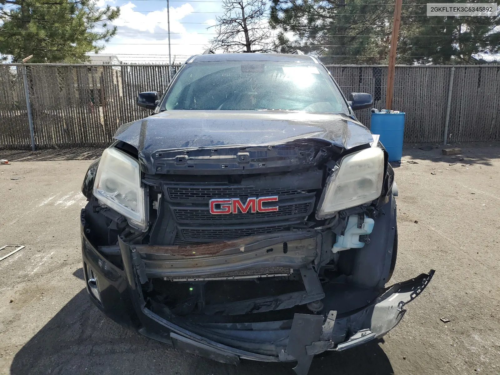 2GKFLTEK3C6345892 2012 GMC Terrain Sle