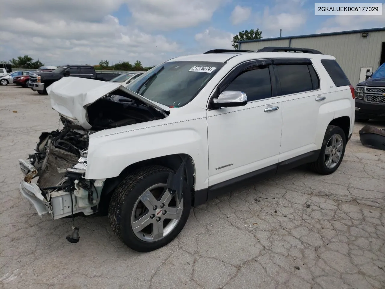 2012 GMC Terrain Slt VIN: 2GKALUEK0C6177029 Lot: 57316674