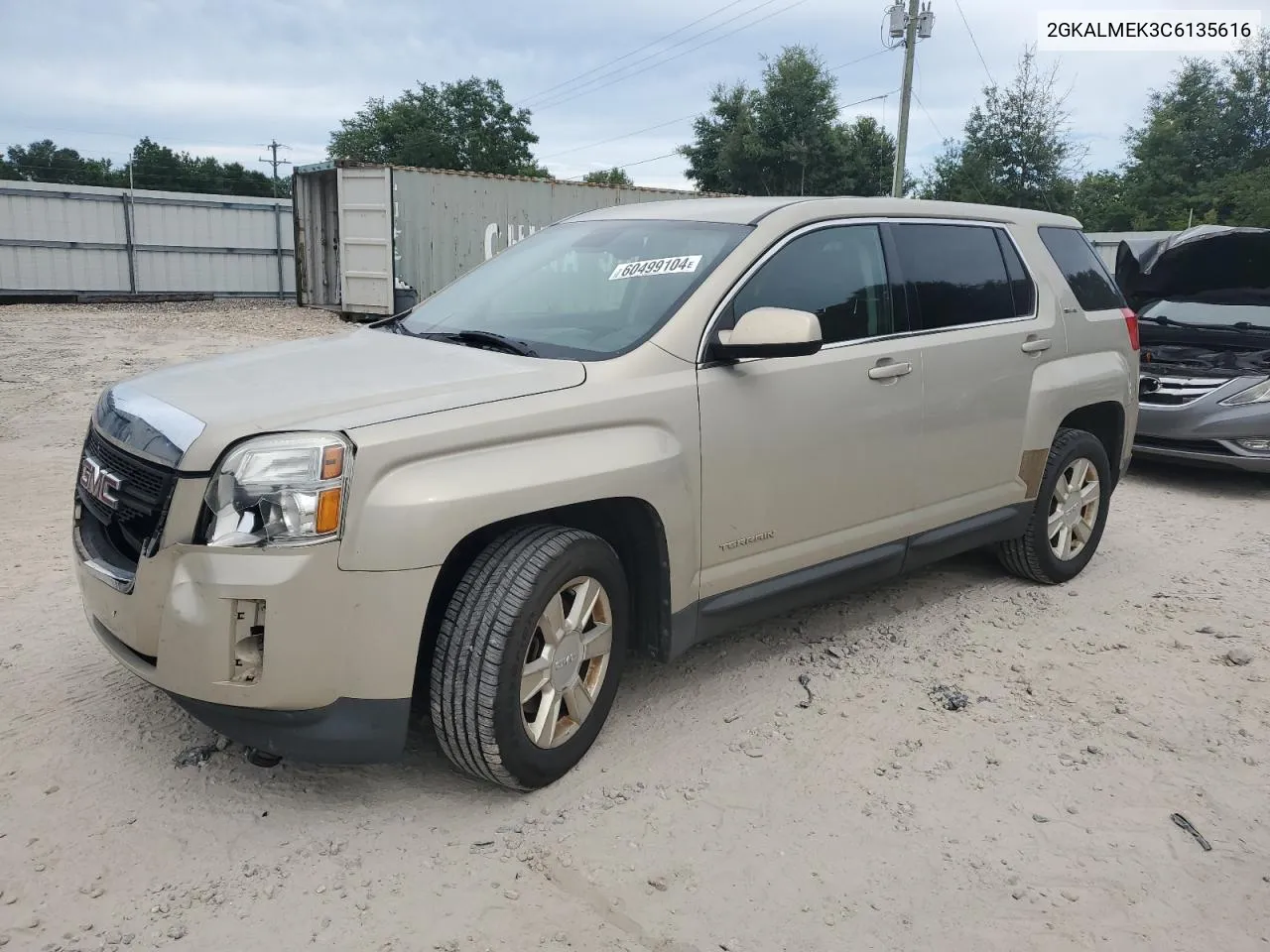 2GKALMEK3C6135616 2012 GMC Terrain Sle