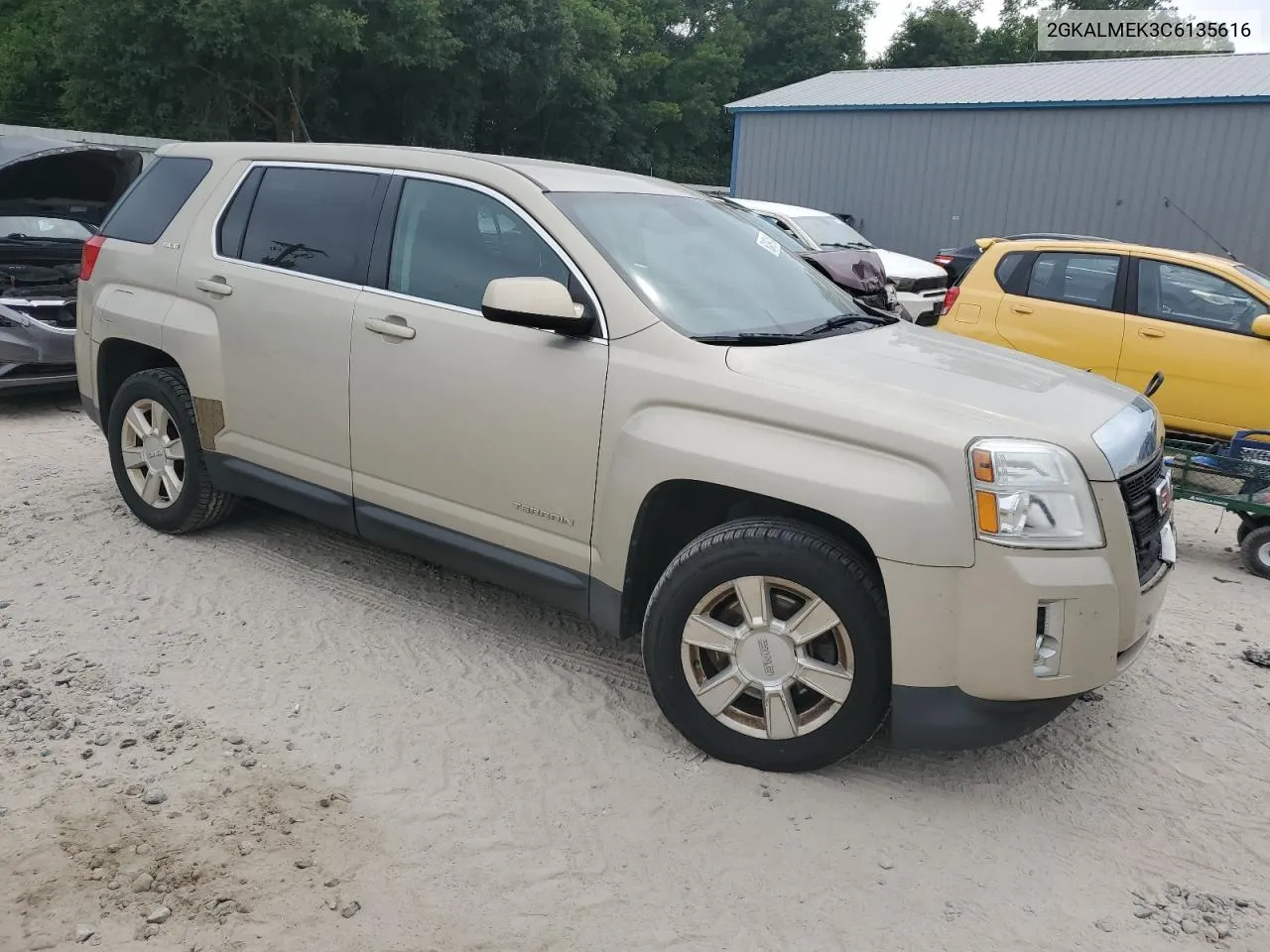 2012 GMC Terrain Sle VIN: 2GKALMEK3C6135616 Lot: 60499104