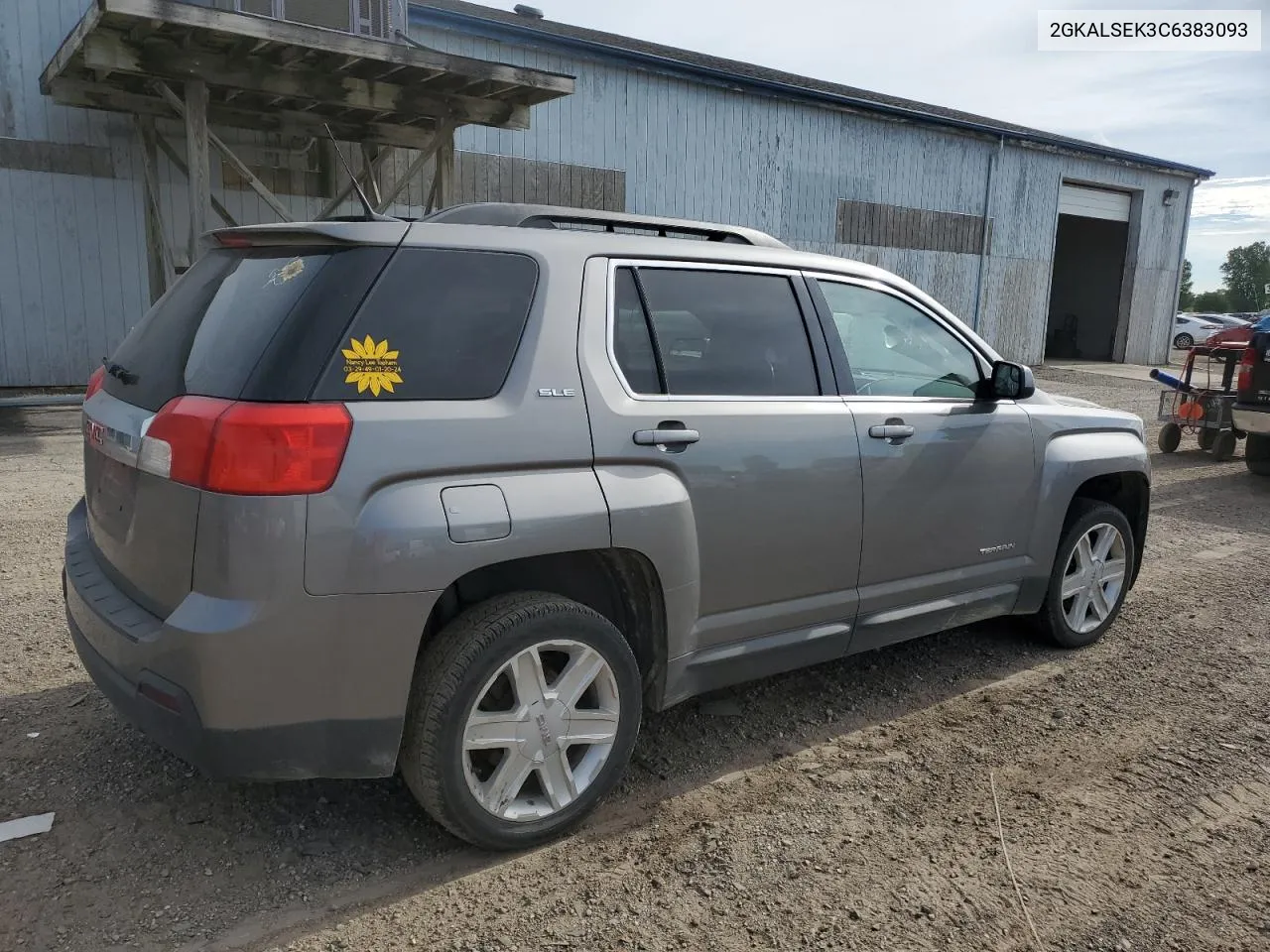 2012 GMC Terrain Sle VIN: 2GKALSEK3C6383093 Lot: 61274714