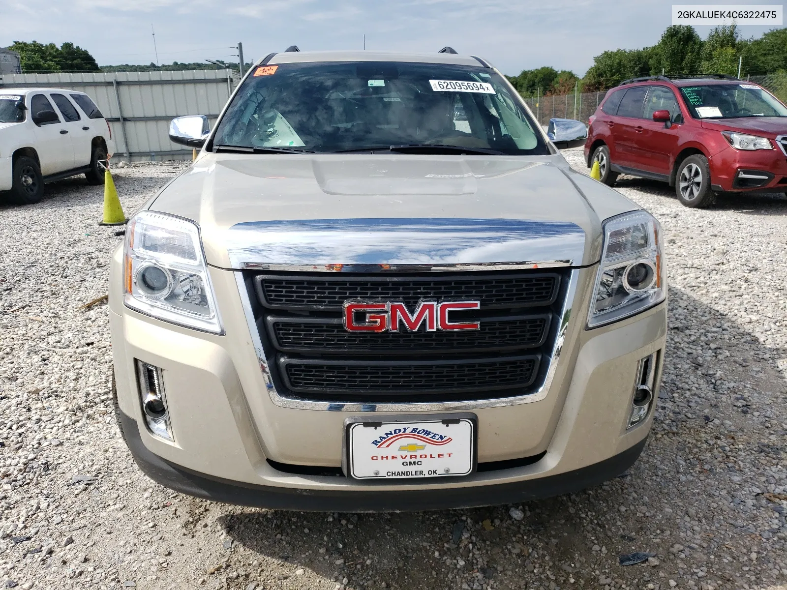 2012 GMC Terrain Slt VIN: 2GKALUEK4C6322475 Lot: 62095694