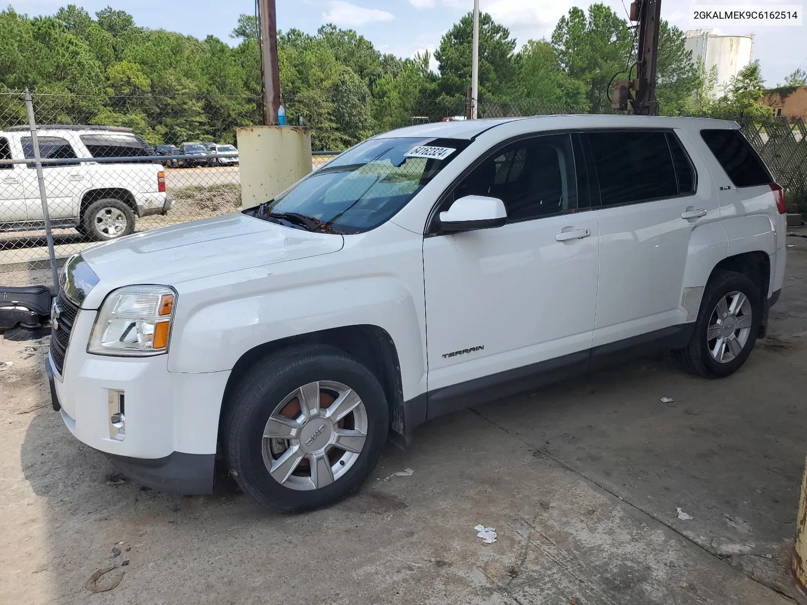 2GKALMEK9C6162514 2012 GMC Terrain Sle