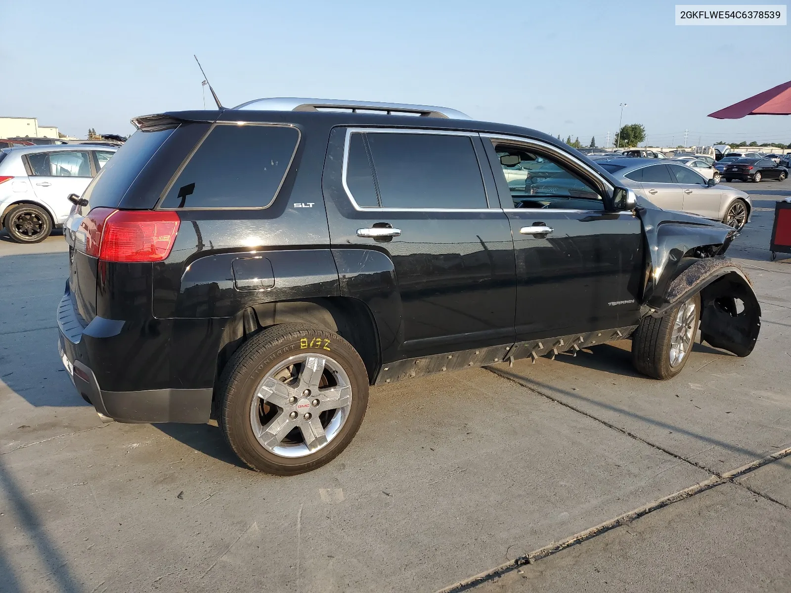 2012 GMC Terrain Slt VIN: 2GKFLWE54C6378539 Lot: 64443414