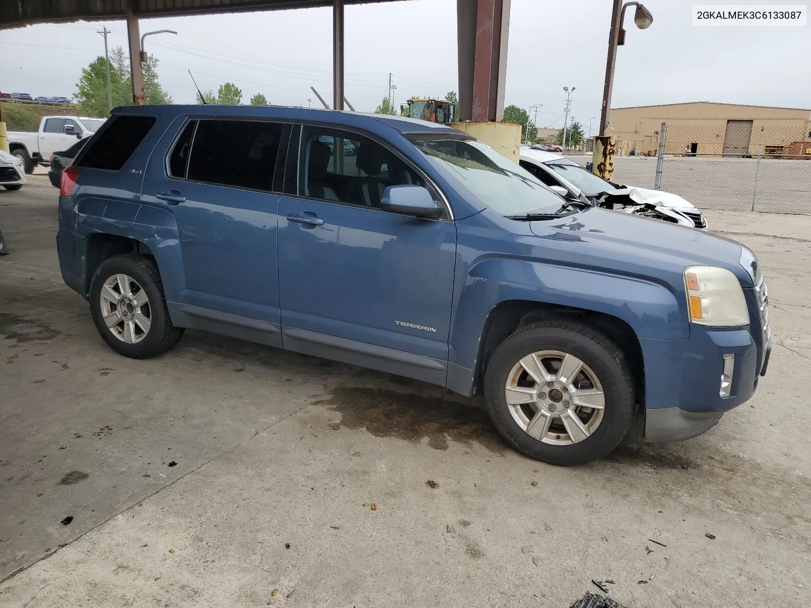 2012 GMC Terrain Sle VIN: 2GKALMEK3C6133087 Lot: 65001224