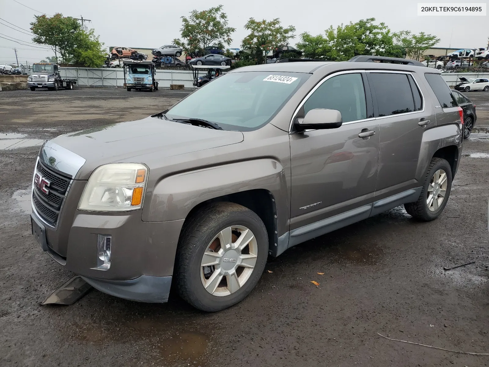 2012 GMC Terrain Sle VIN: 2GKFLTEK9C6194895 Lot: 65124324