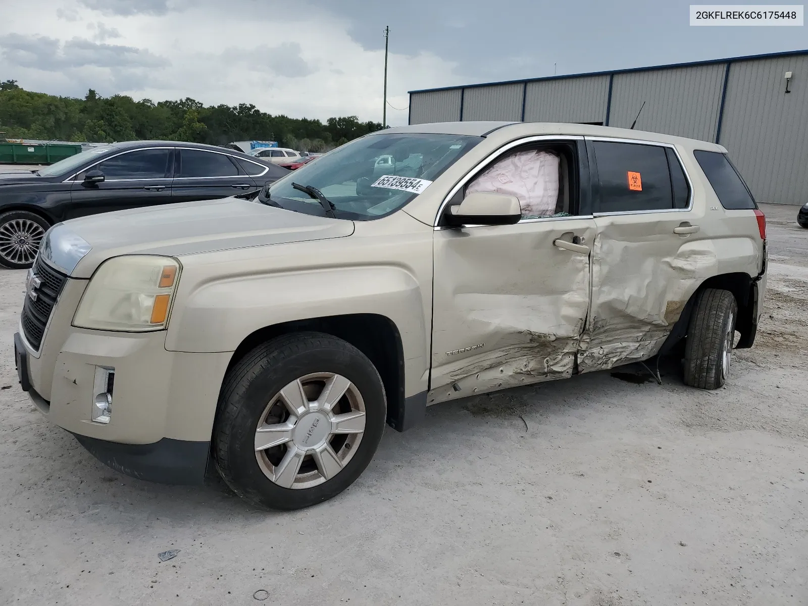 2012 GMC Terrain Sle VIN: 2GKFLREK6C6175448 Lot: 65139554