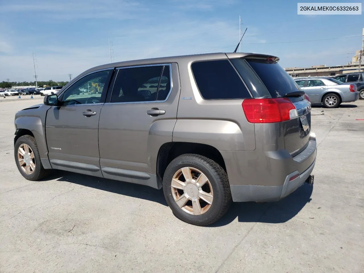 2012 GMC Terrain Sle VIN: 2GKALMEK0C6332663 Lot: 69829144