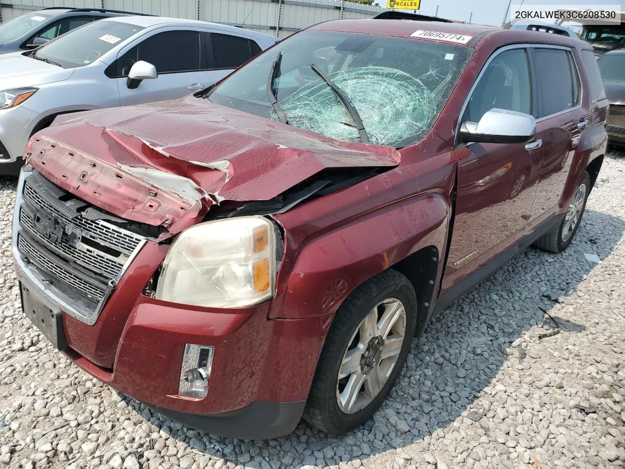 2012 GMC Terrain Slt VIN: 2GKALWEK3C6208530 Lot: 70695774