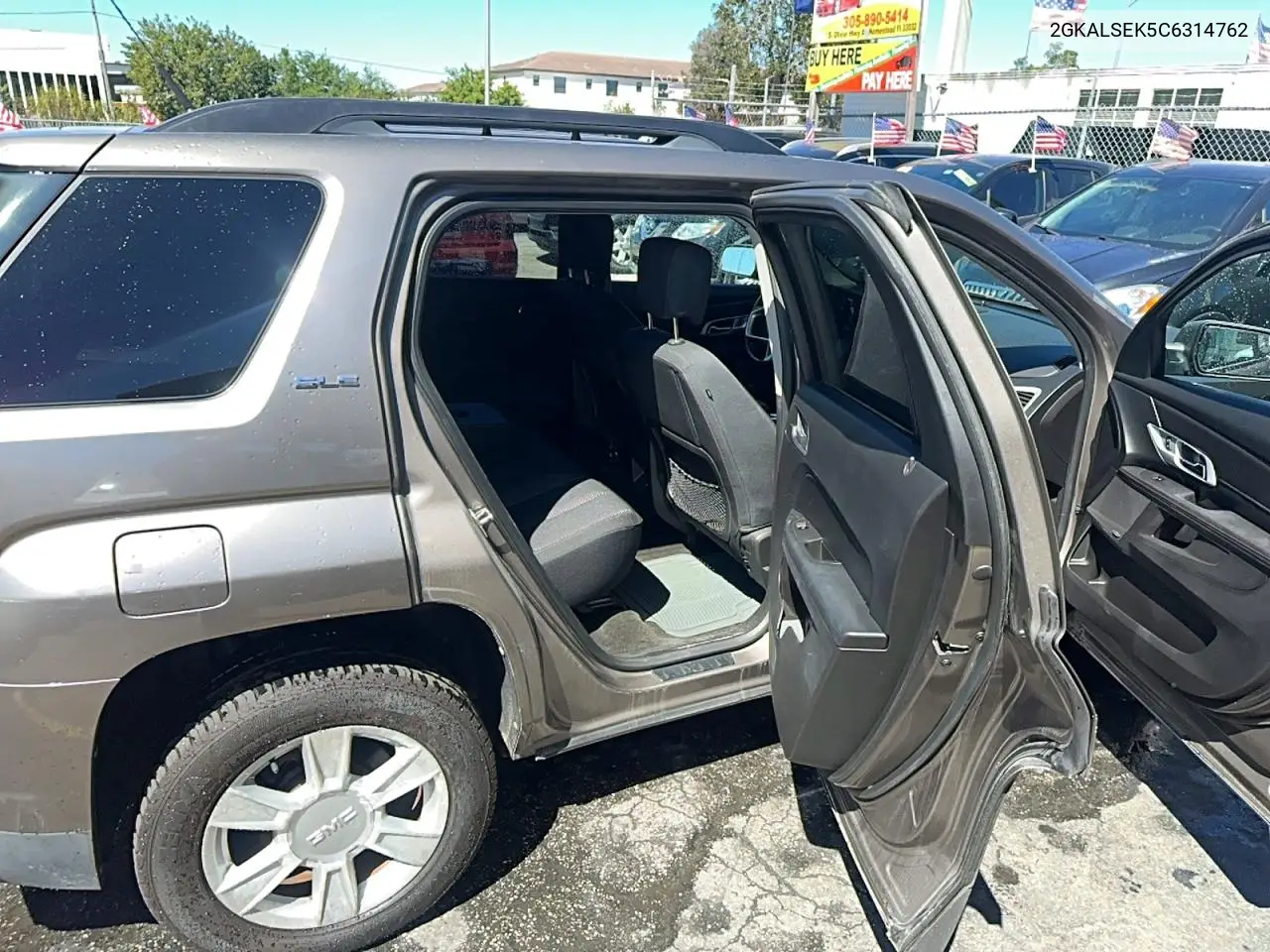 2GKALSEK5C6314762 2012 GMC Terrain Sle