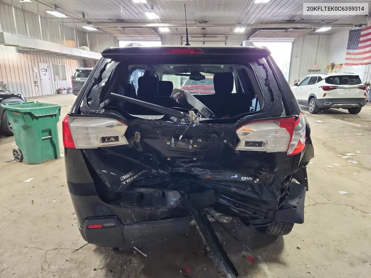 2GKFLTEK0C6359314 2012 GMC Terrain Sle