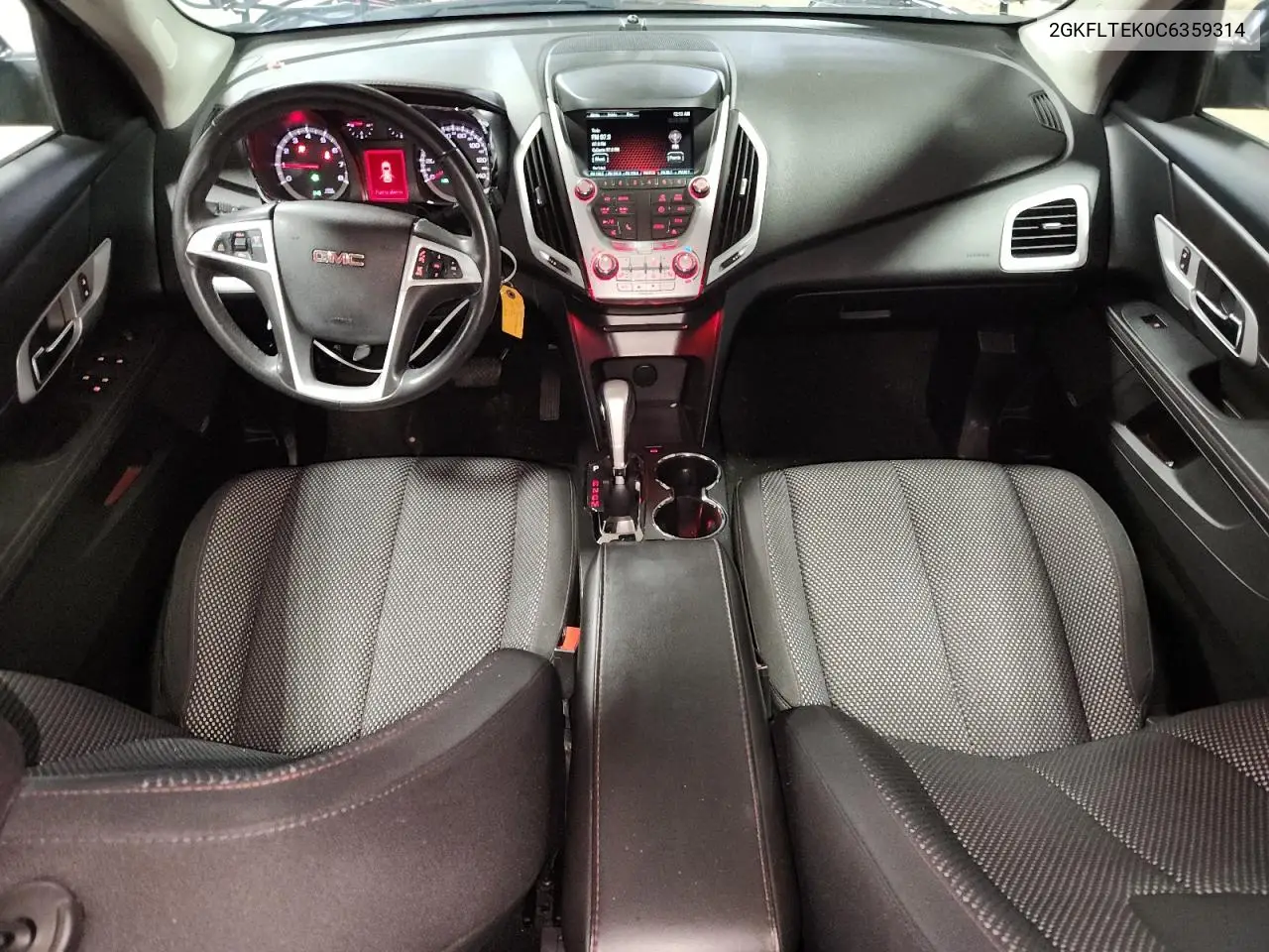 2GKFLTEK0C6359314 2012 GMC Terrain Sle