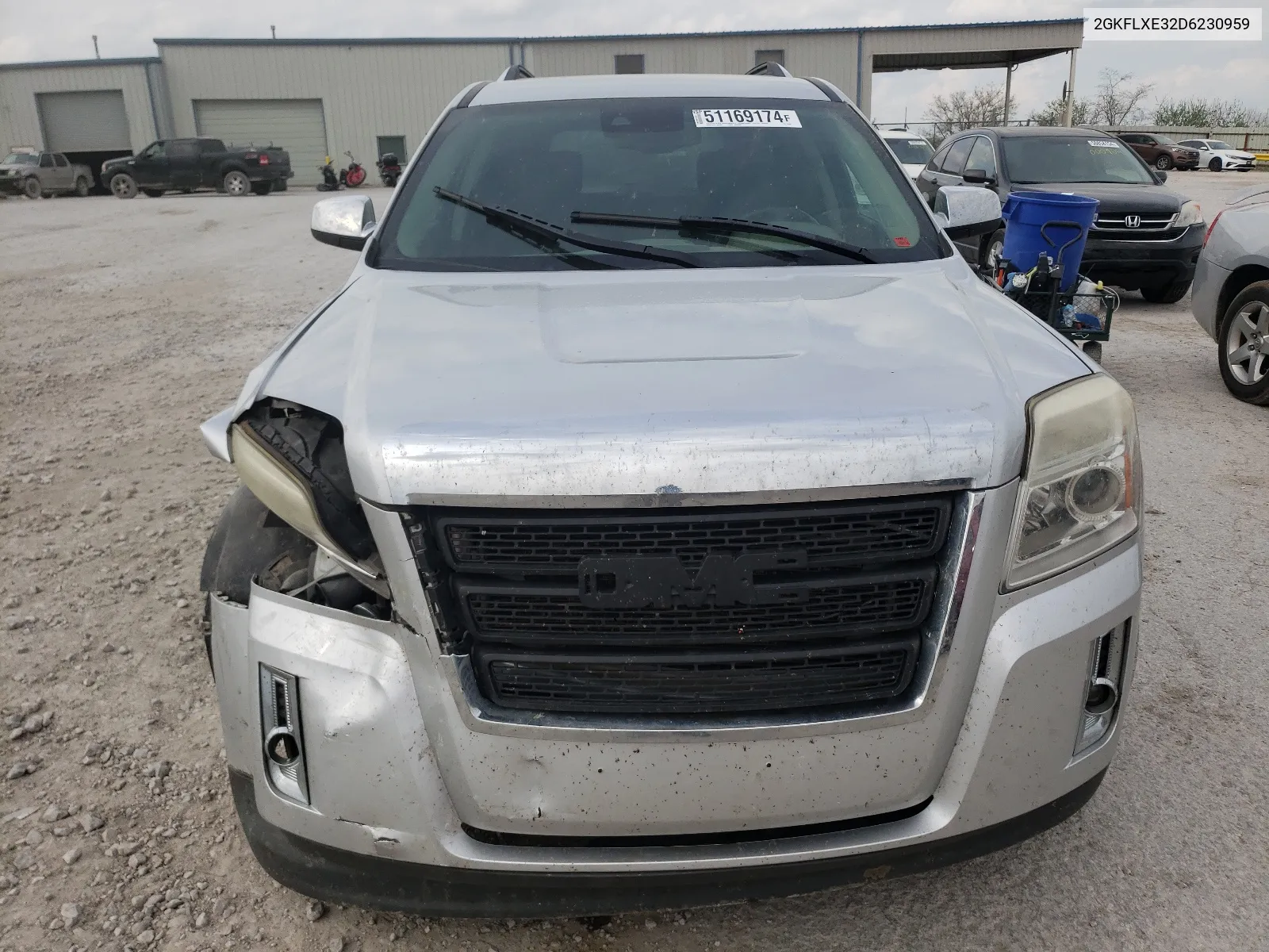 2013 GMC Terrain Slt VIN: 2GKFLXE32D6230959 Lot: 51169174