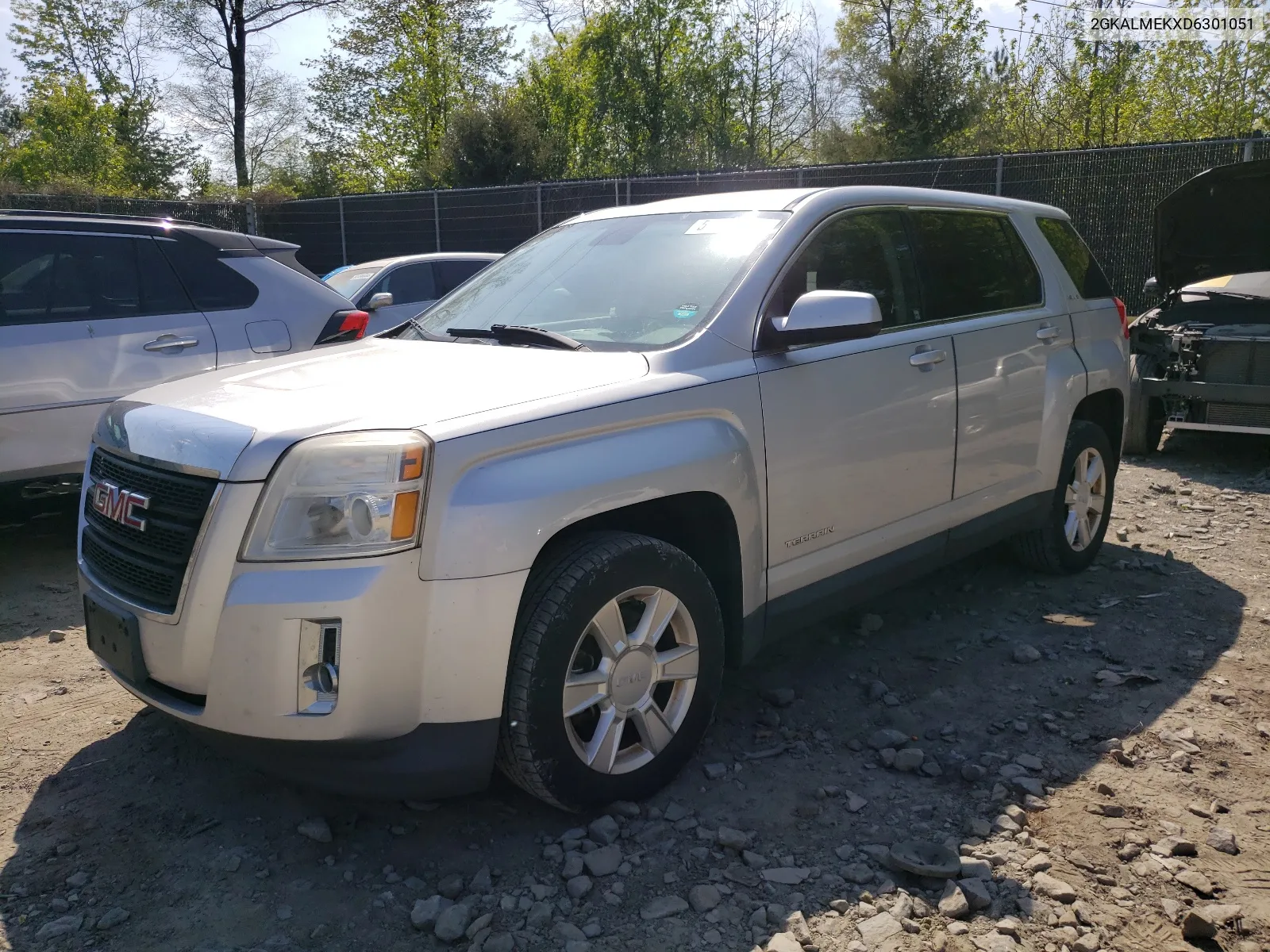 2013 GMC Terrain Sle VIN: 2GKALMEKXD6301051 Lot: 51561814