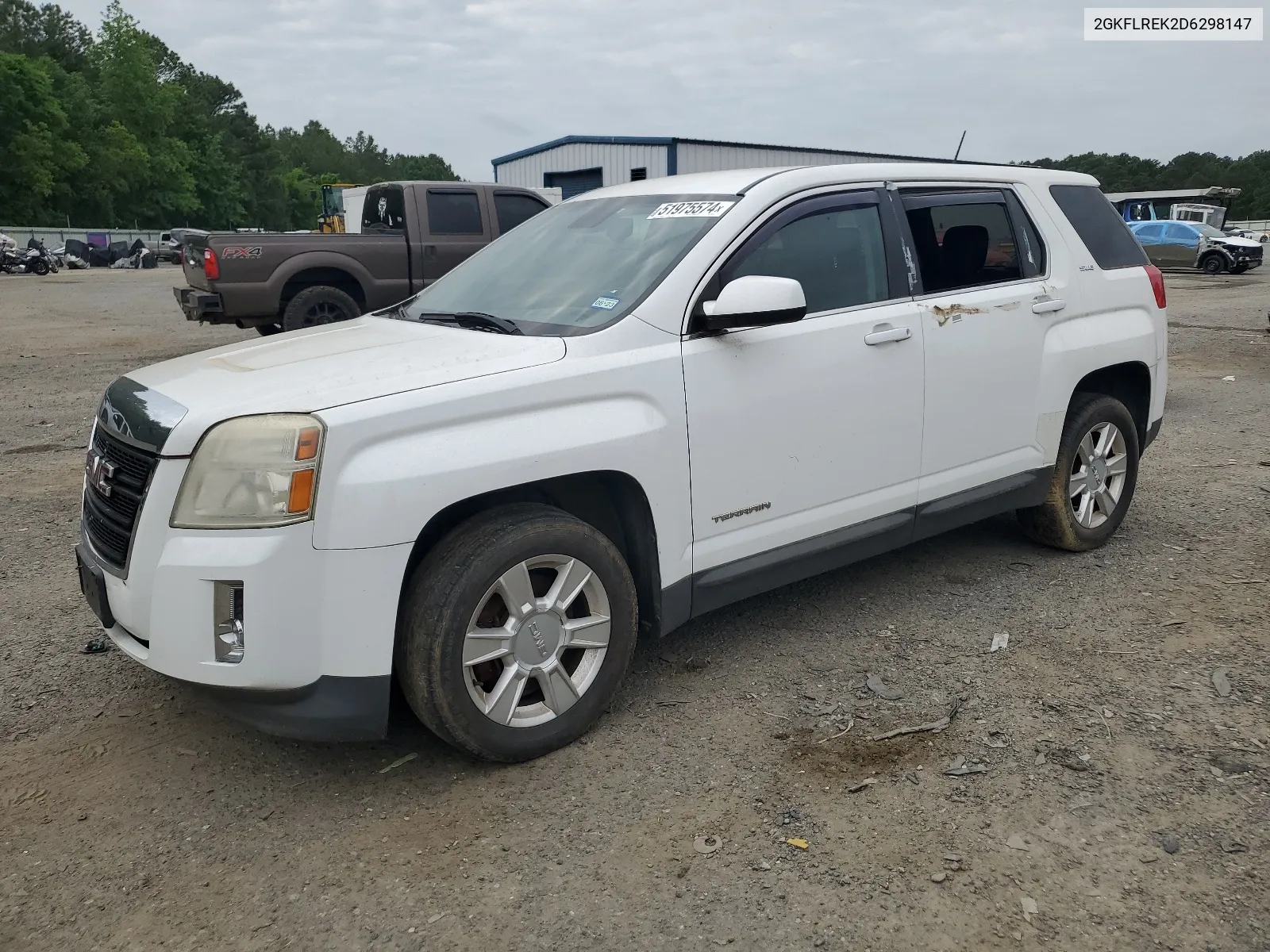 2013 GMC Terrain Sle VIN: 2GKFLREK2D6298147 Lot: 51975574