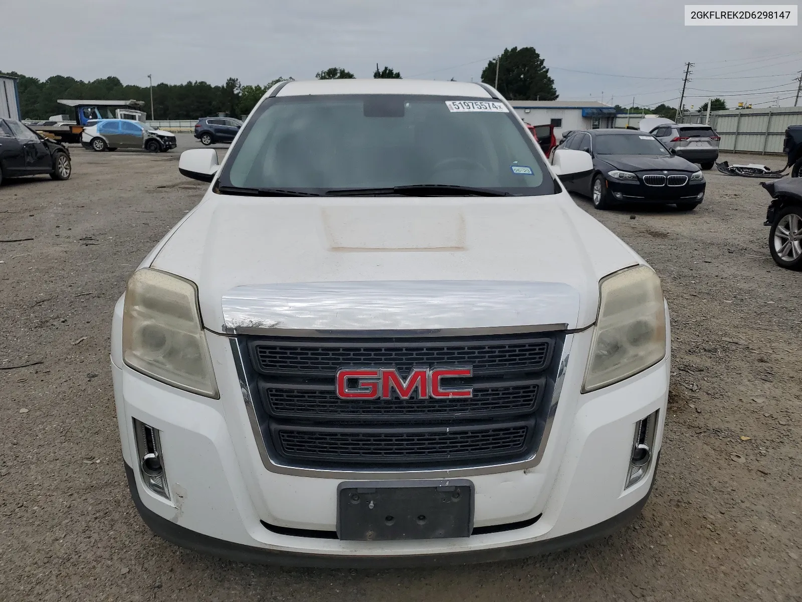 2013 GMC Terrain Sle VIN: 2GKFLREK2D6298147 Lot: 51975574