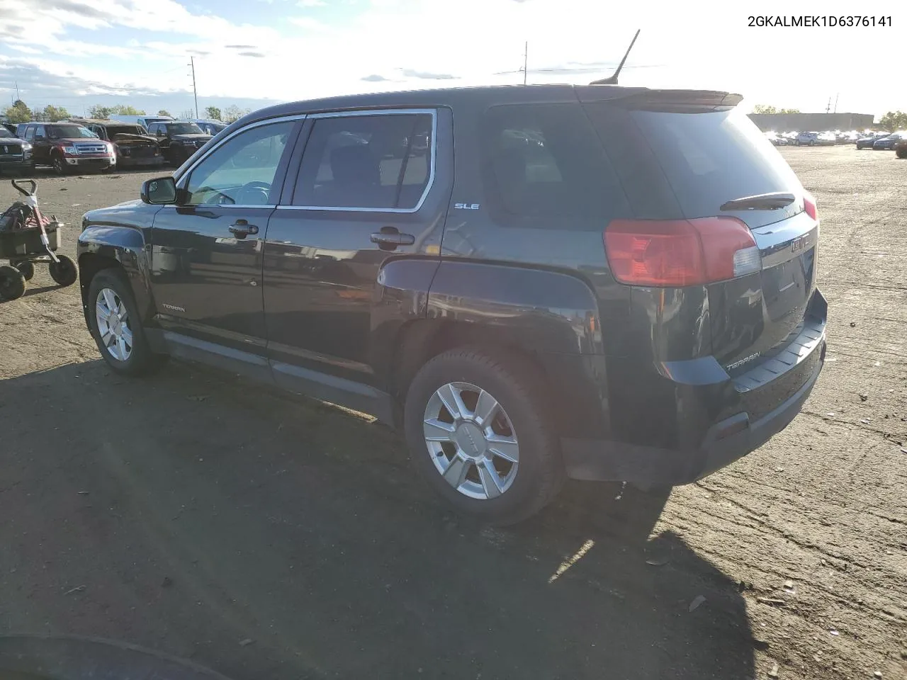 2013 GMC Terrain Sle VIN: 2GKALMEK1D6376141 Lot: 53764984