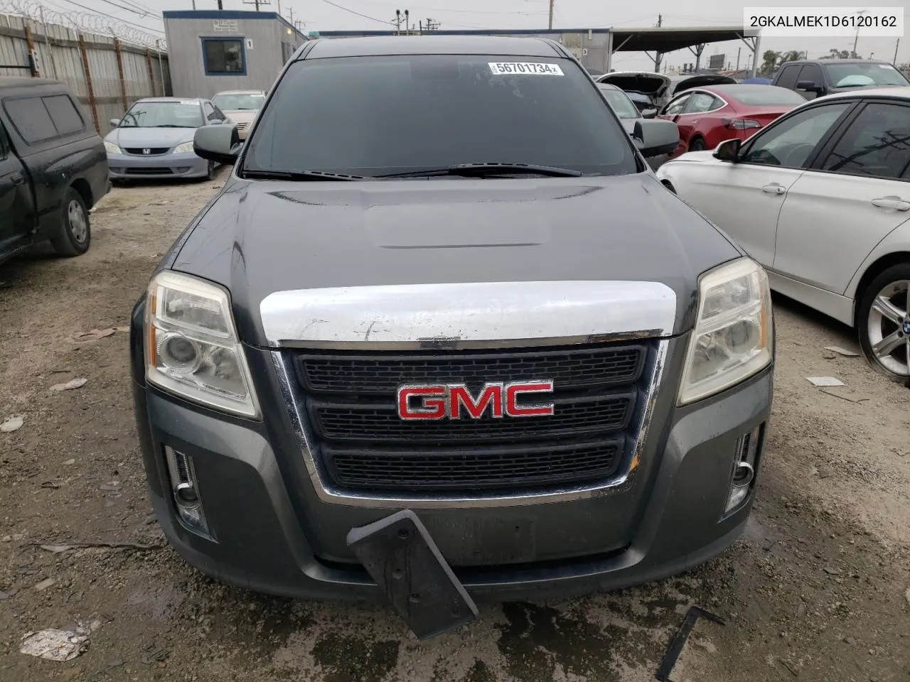 2GKALMEK1D6120162 2013 GMC Terrain Sle