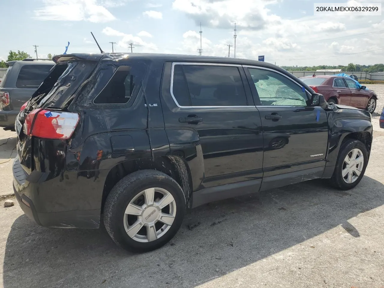 2013 GMC Terrain Sle VIN: 2GKALMEKXD6329299 Lot: 57269894