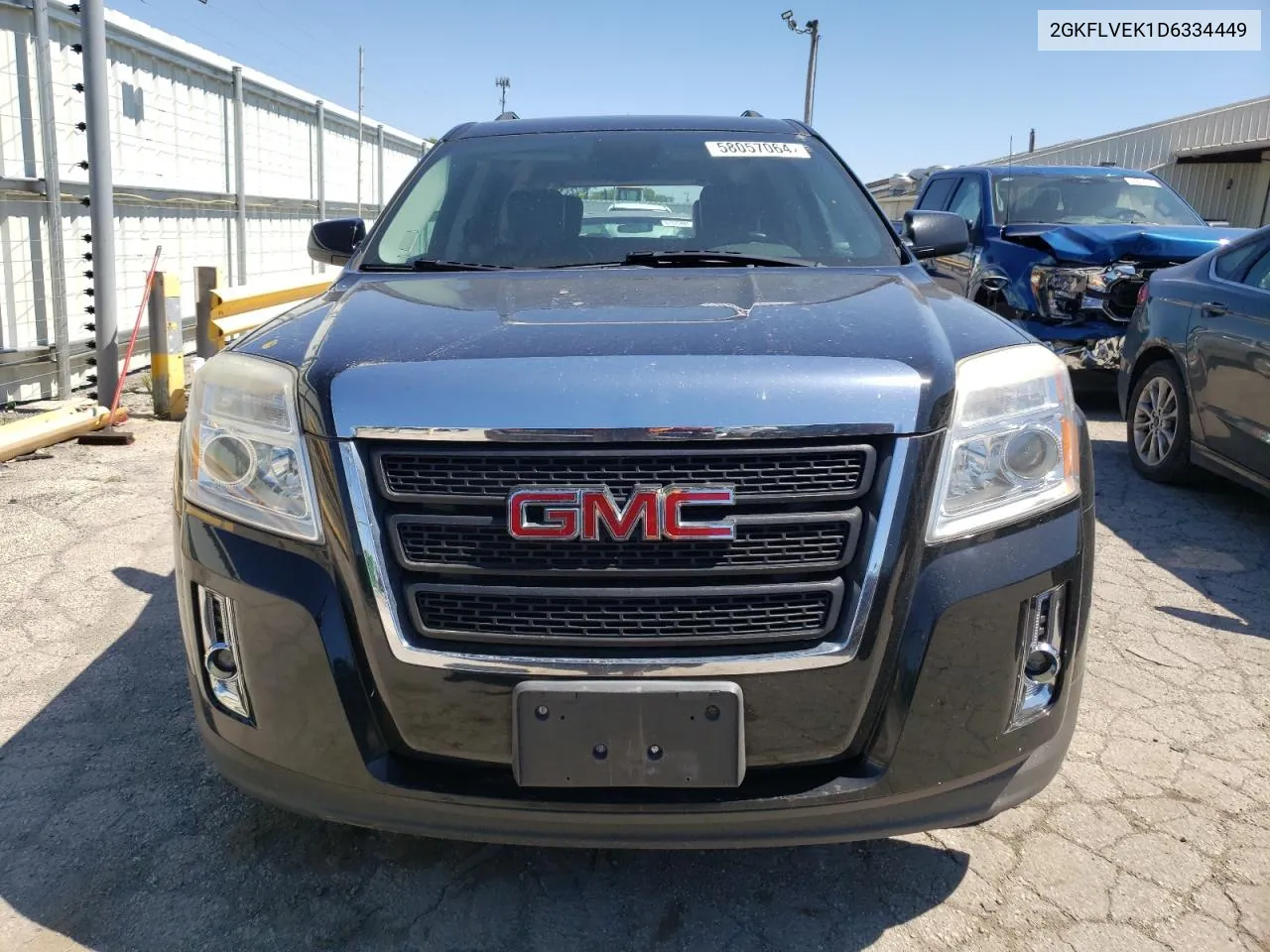 2013 GMC Terrain Slt VIN: 2GKFLVEK1D6334449 Lot: 58057064