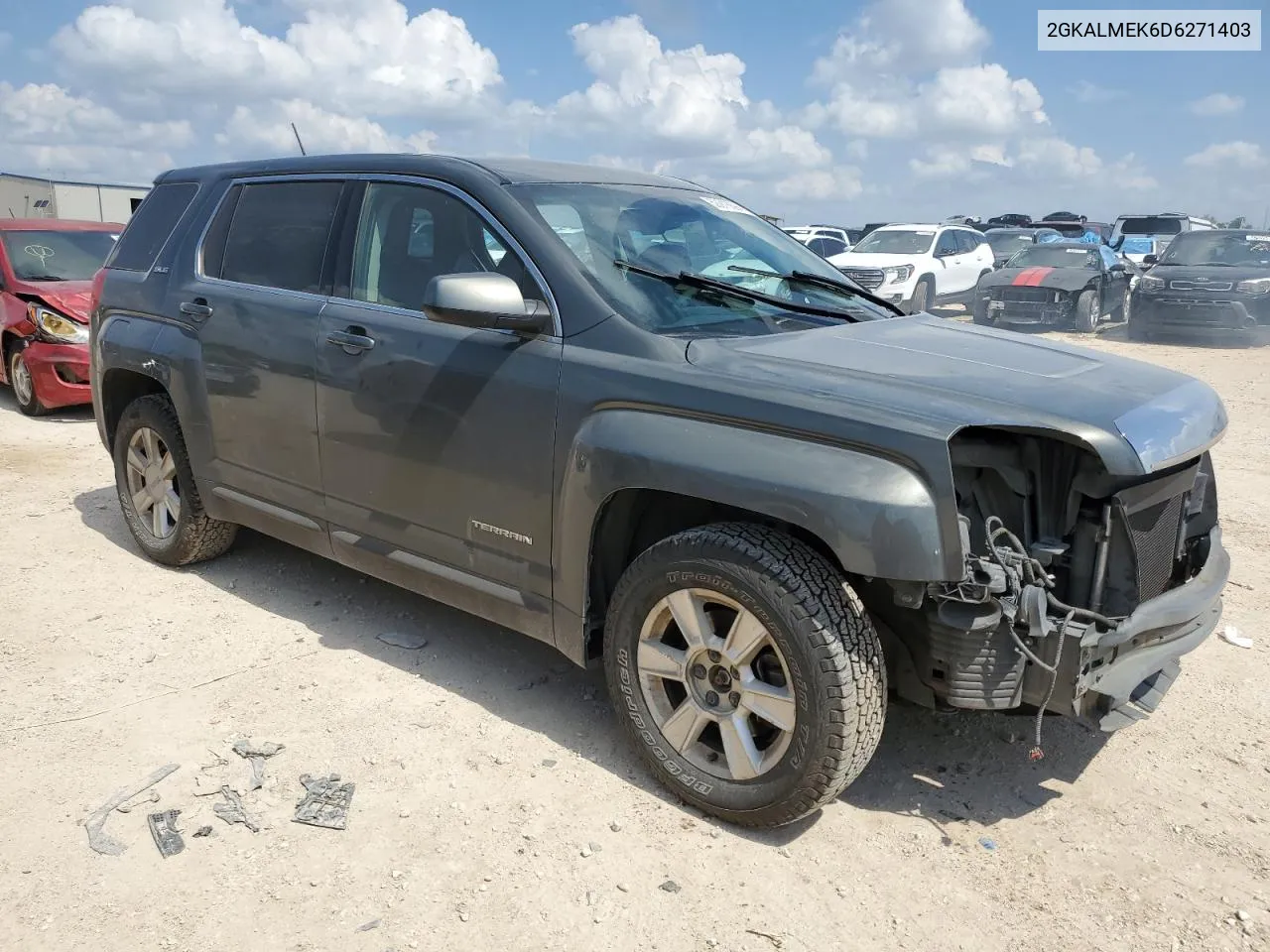 2GKALMEK6D6271403 2013 GMC Terrain Sle