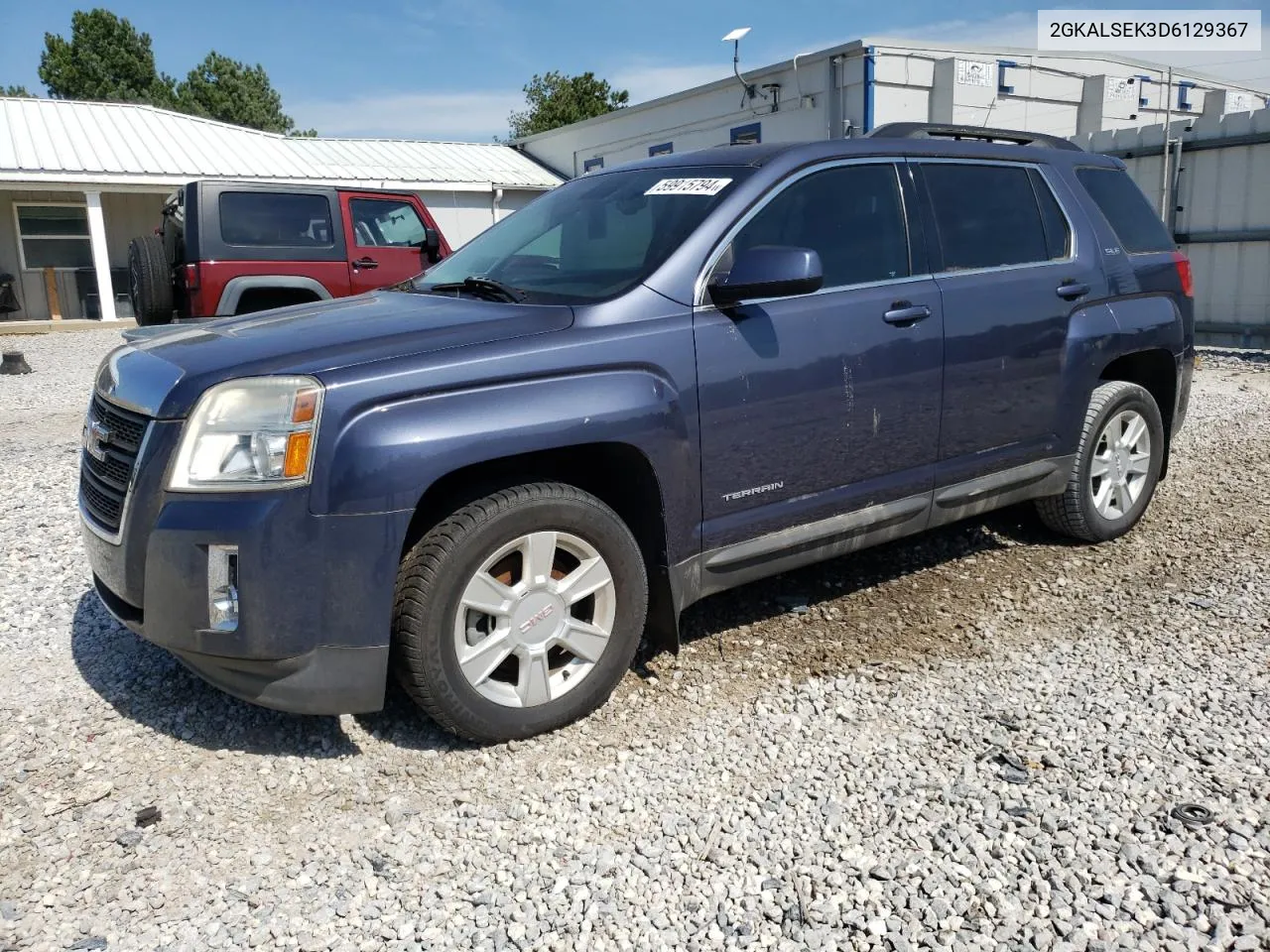 2013 GMC Terrain Sle VIN: 2GKALSEK3D6129367 Lot: 59915794