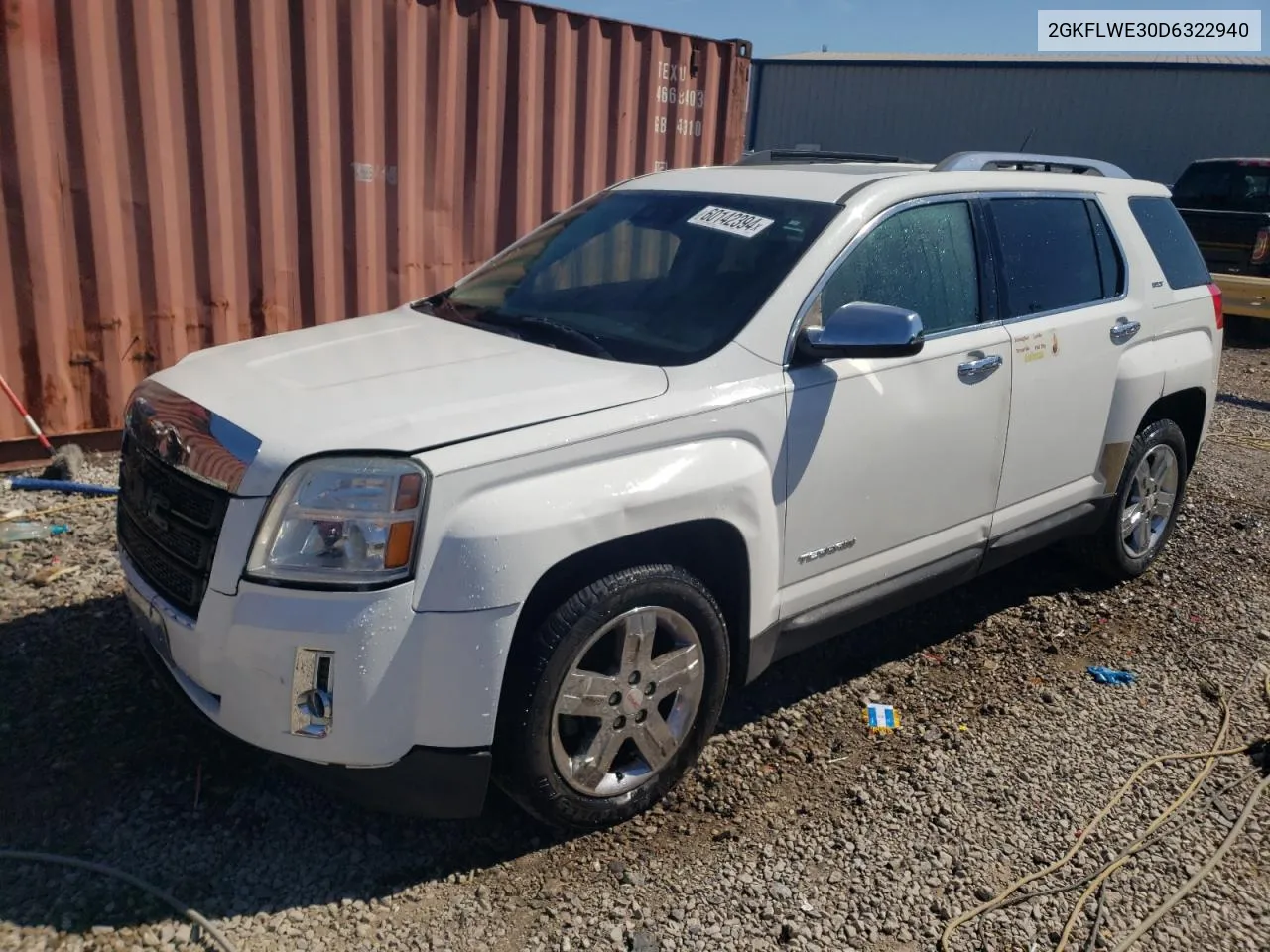 2GKFLWE30D6322940 2013 GMC Terrain Slt