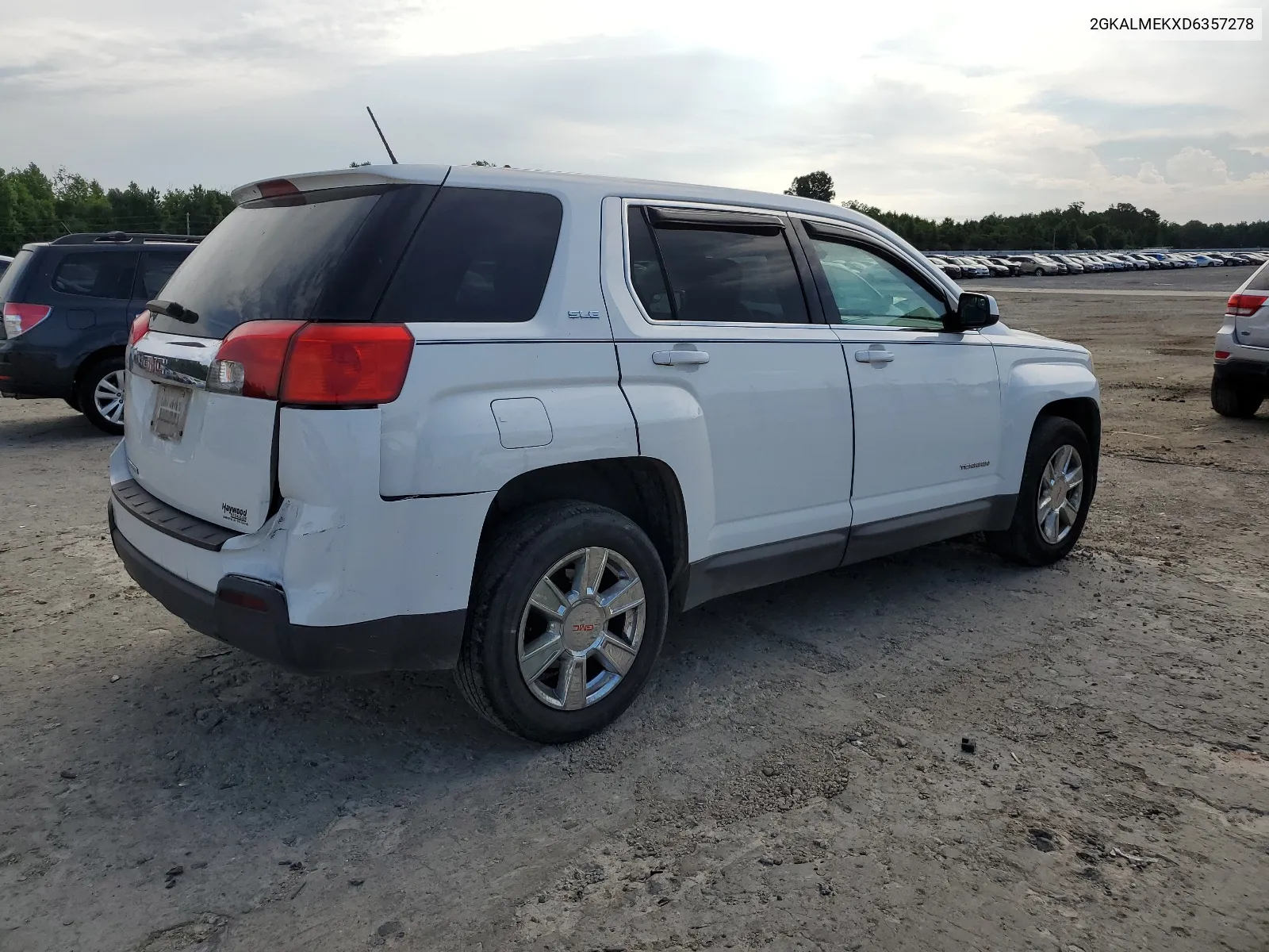 2013 GMC Terrain Sle VIN: 2GKALMEKXD6357278 Lot: 61695684