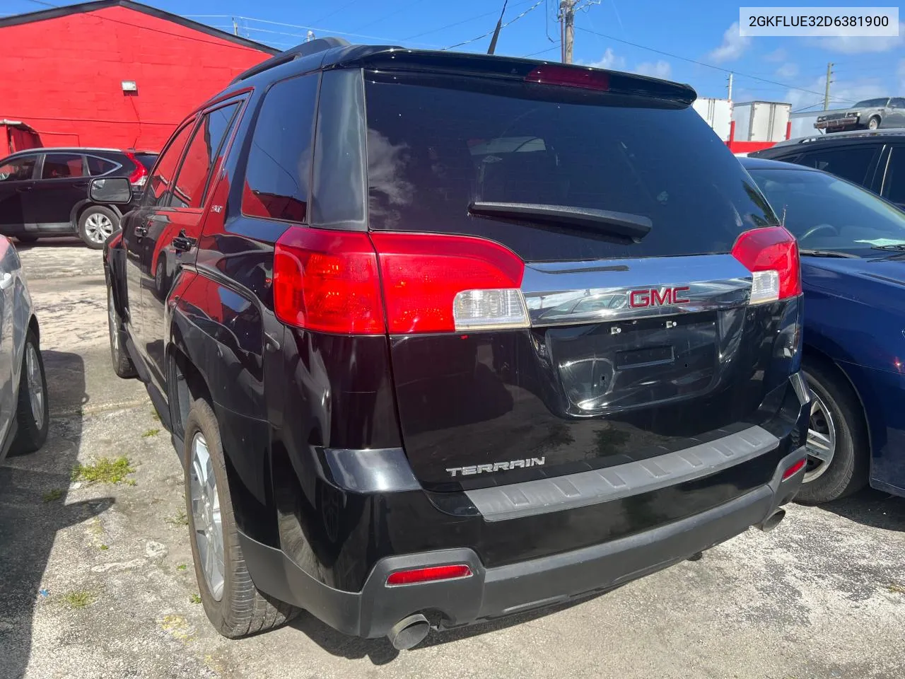 2013 GMC Terrain Slt VIN: 2GKFLUE32D6381900 Lot: 62132484