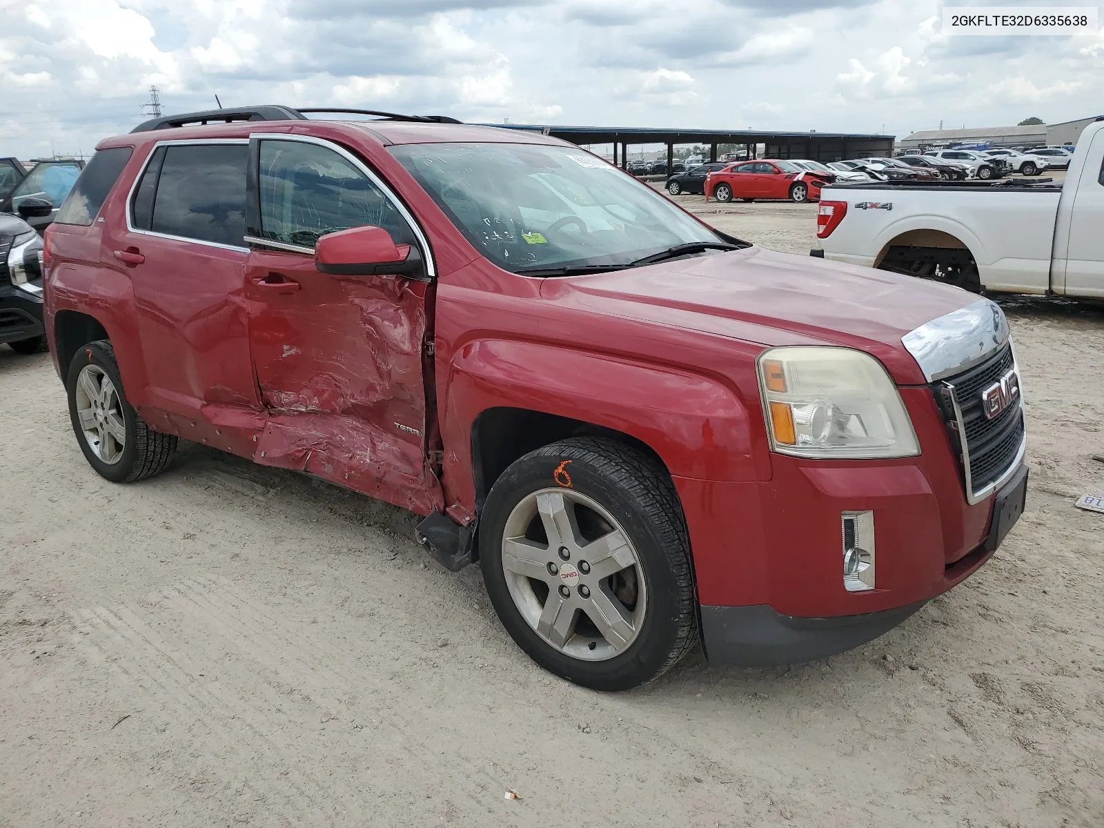 2GKFLTE32D6335638 2013 GMC Terrain Sle