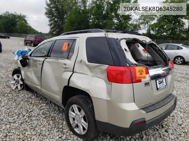 2013 GMC Terrain Sle VIN: 2GKALSEK8D6345280 Lot: 63392844