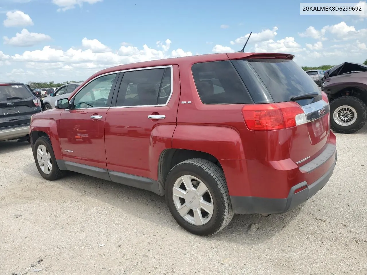 2GKALMEK3D6299692 2013 GMC Terrain Sle