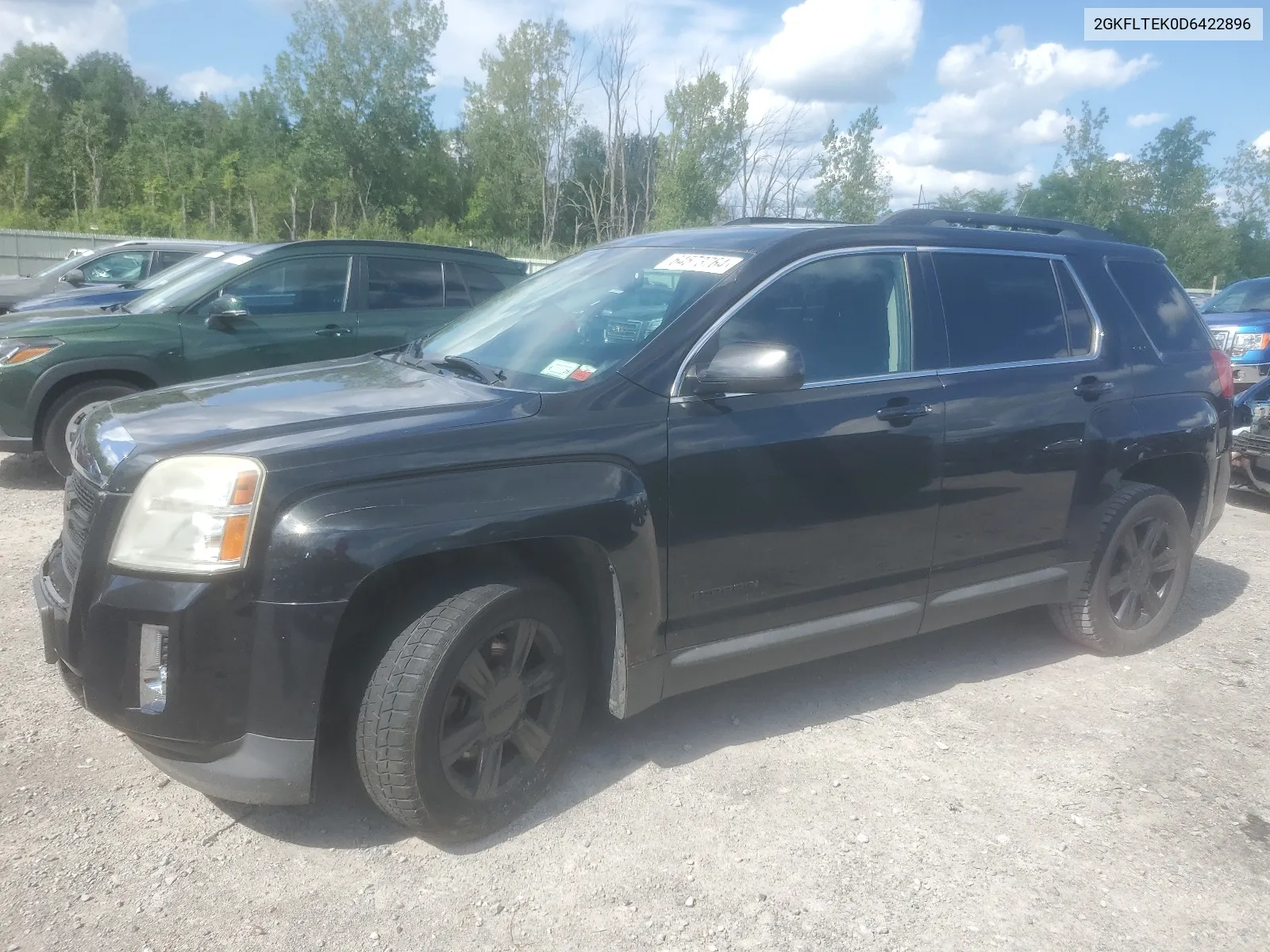 2013 GMC Terrain Sle VIN: 2GKFLTEK0D6422896 Lot: 64573764