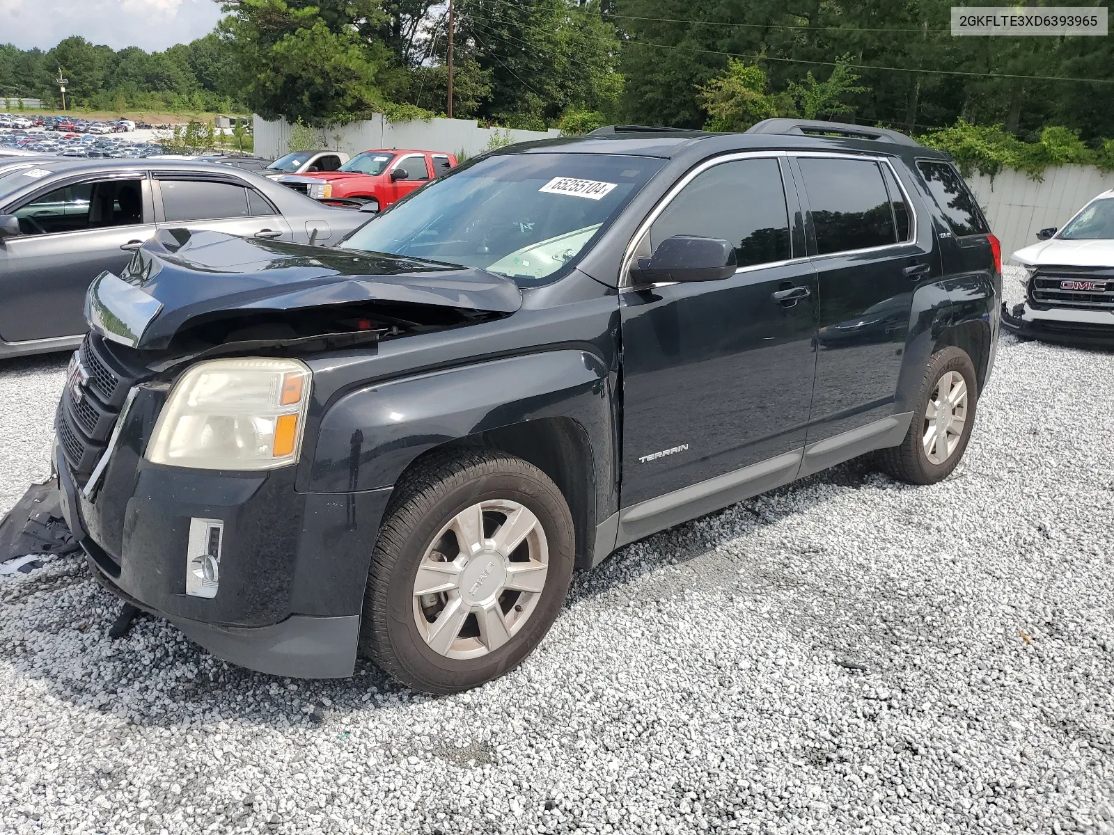 2013 GMC Terrain Sle VIN: 2GKFLTE3XD6393965 Lot: 65255104